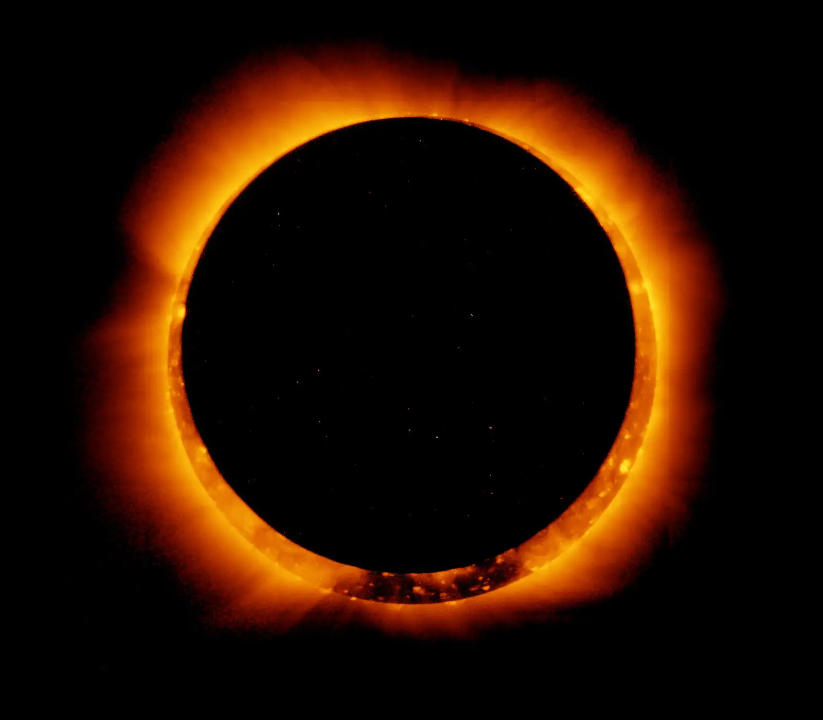 A “ring of fire’ solar eclipse will occur on October 14