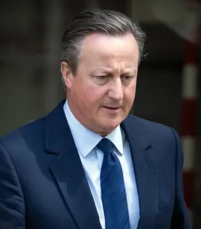 Ex-Prime Minister David Cameron returns to UK government as foreign secretary