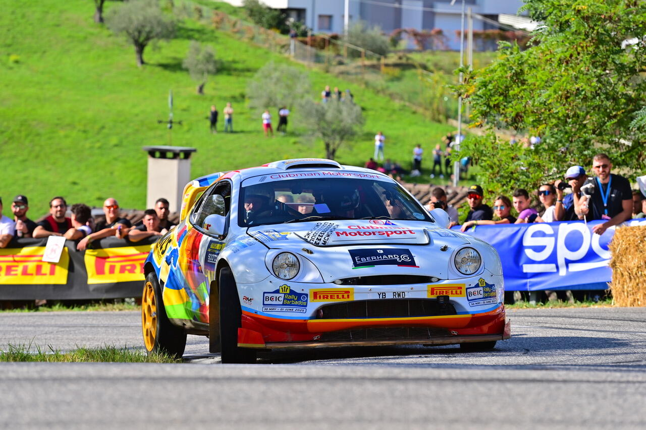 Costin-Hurley flies flag for BCIC RB25 at Rallylegend