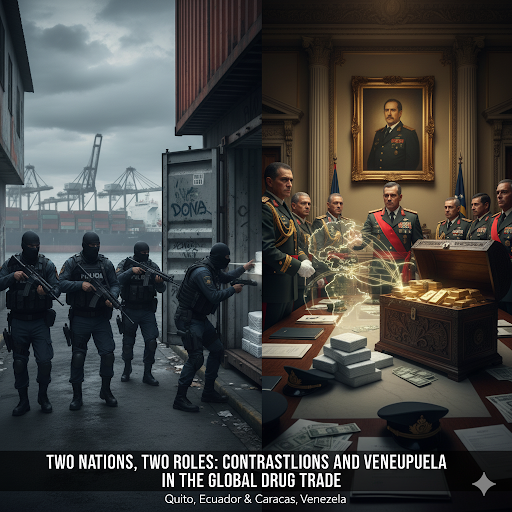 Two Nations, Two Roles: Contrasting Ecuador and Venezuela in the Global Drug Trade