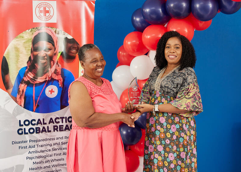 Barbados Red Cross Society Honours Lifeline Volunteers and Staff