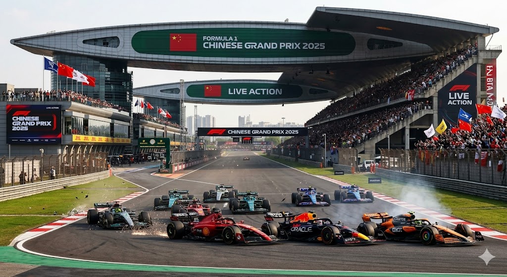 Antonelli Makes History in Shanghai as Hamilton Finds Ferrari Podium