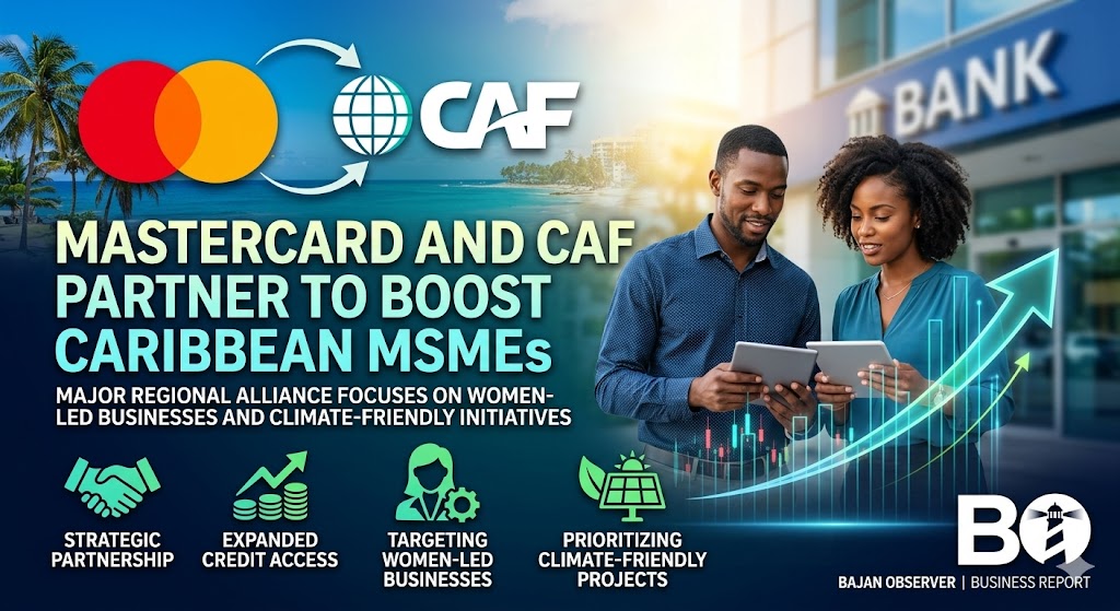 Mastercard and CAF Form Strategic Alliance to Fuel Caribbean Small Business Growth